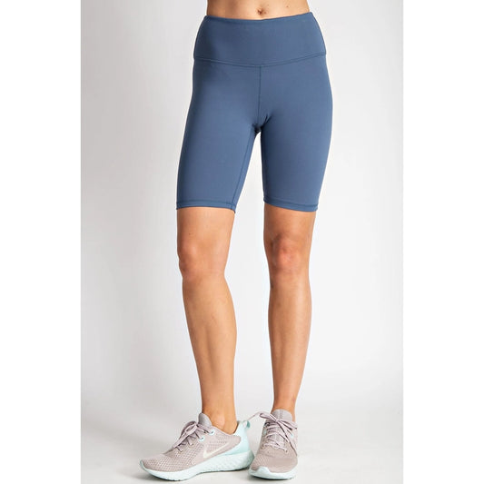 Code Blue Butter Yoga Biker Shorts